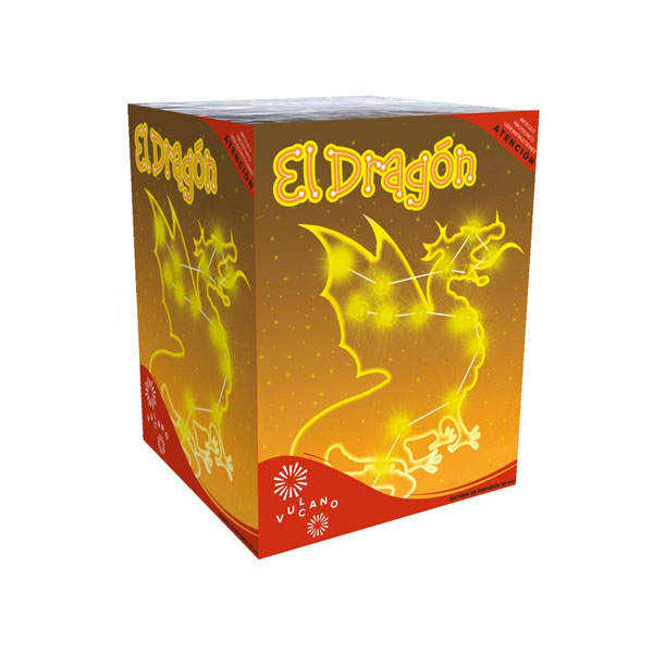 Bateria Dragon 25 Disparos Calibre 30mm